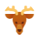 an icon of a deer
